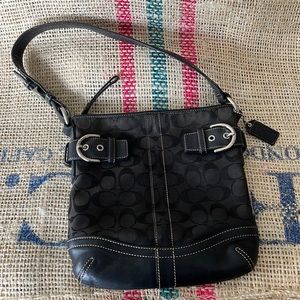 COACH black small bag